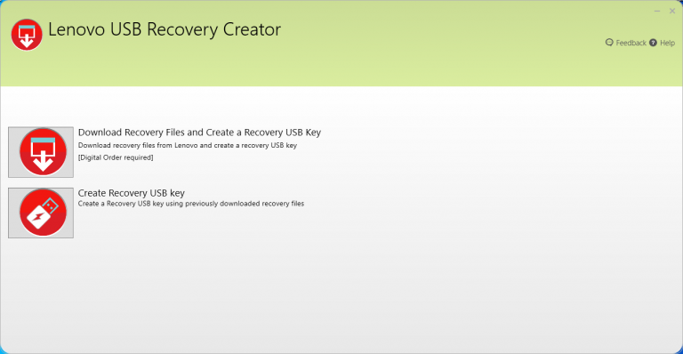 Lenovo usb recovery creator не удалось создать разделы